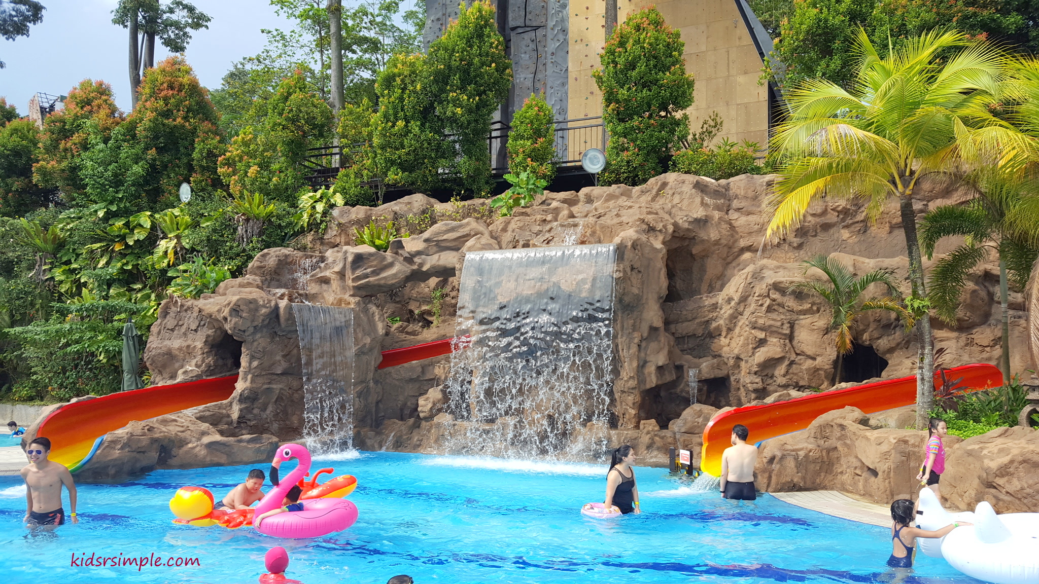 Safra Yishun Pool Reopens with Kids Play Pool and Slides! - Kids 'R' Simple